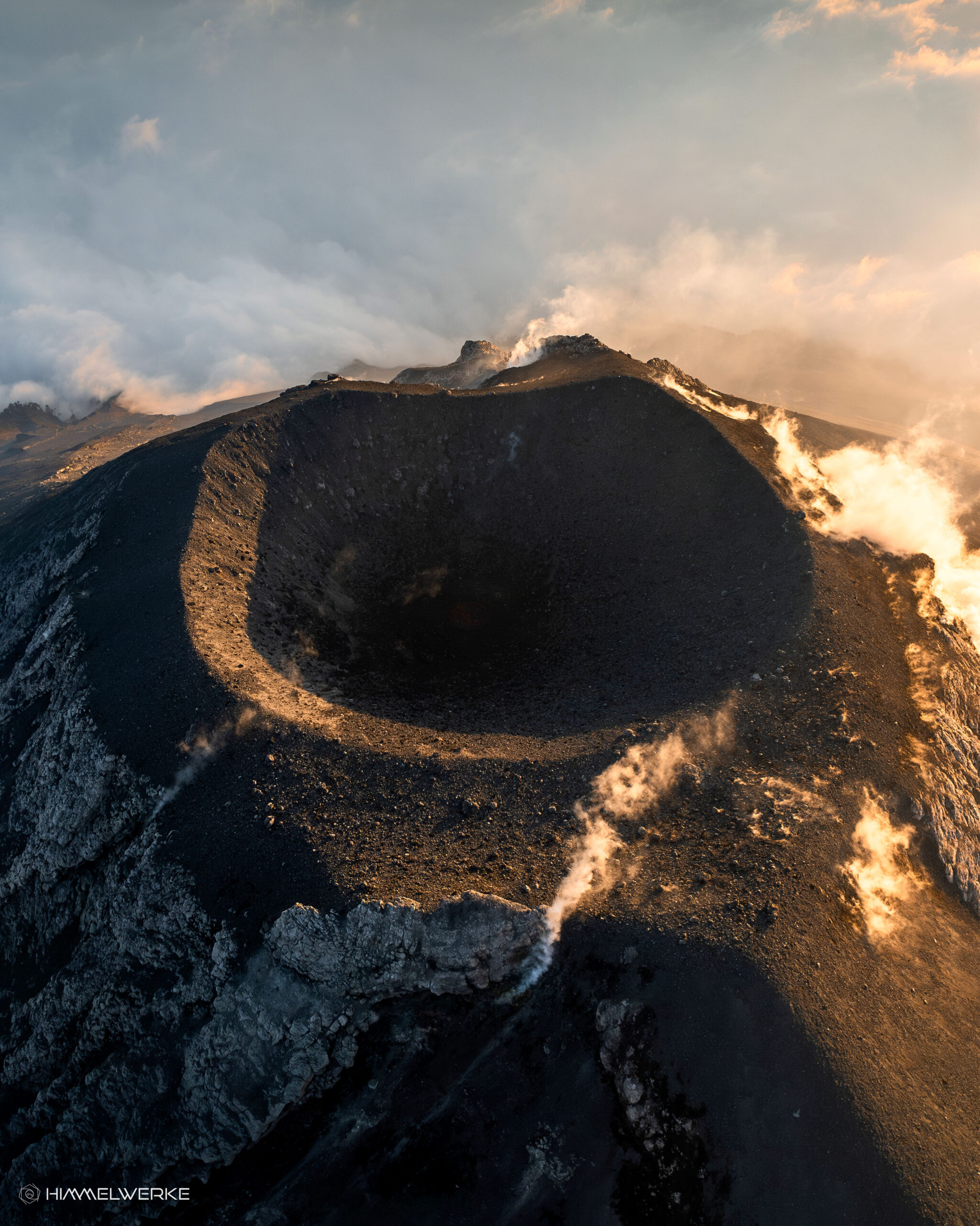 Fuego-Vulkan-Guatemala-Sonnenuntergang